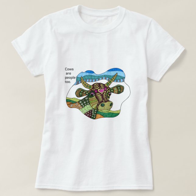 Kor är folk för! tröja (Design framsida)