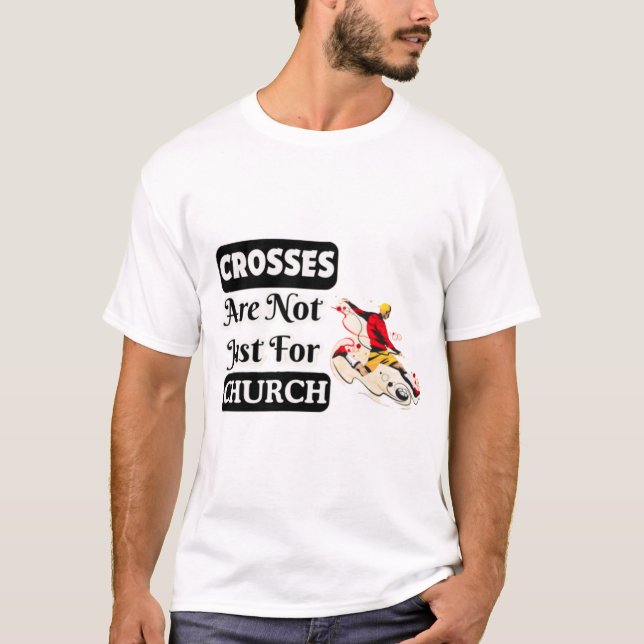Kor är inte bara till kyrkans fräckhet t shirt (Framsida)