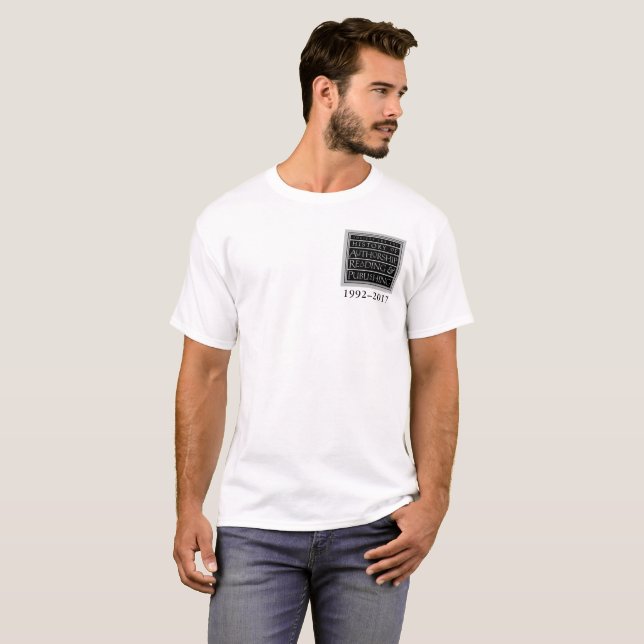 Kor årsdagT-tröja T-shirt (Hel framsida)