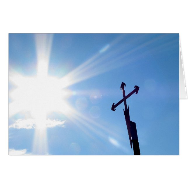 Kor av det St James kortet Hälsningskort (Framsidan Horizontal)