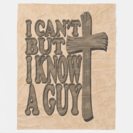 Kor av Kristus 3d Christian Design Fleecefilt