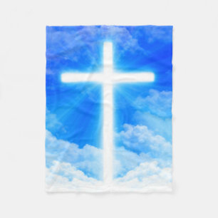 Kor av Light Jesus Kristus Anpassade Christian Fleecefilt