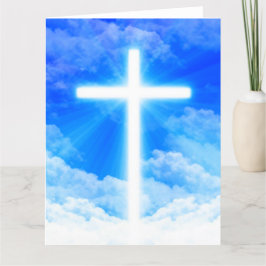 Kor av Light Jesus Kristus Anpassade Christian Tack Kort