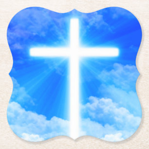 Kor av Light Jesus Kristus Anpassade Christian Underlägg Papper