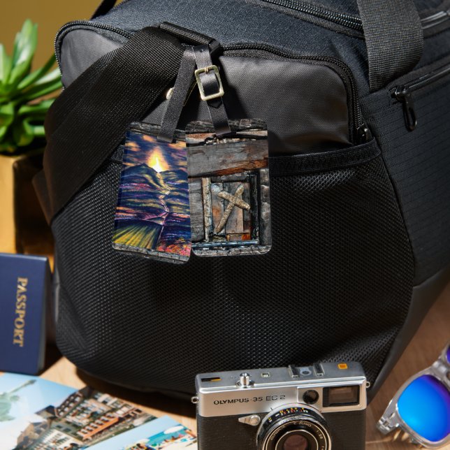 Kor av livets styrka och Väg Bagagebricka (Fram & Baksida)