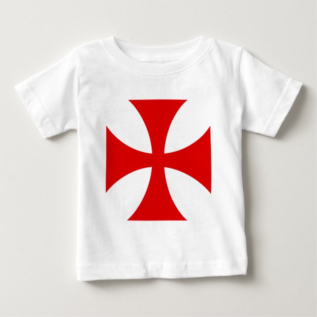 Kor av riddarna Templar Tee Shirt (Framsida)