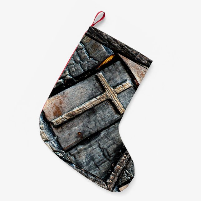 Kor av skydd liten julstrumpa (Framsidan (Hängande))