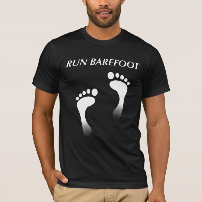 Kör barfota t-shirt (Framsida)