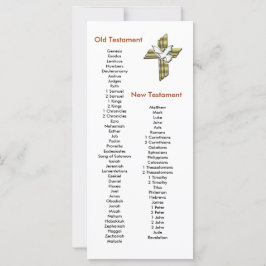 Kor Bibelns bokmärke för Bok Bokar i Bibeln