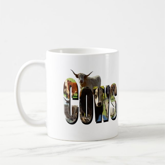 Kor Bild Logotyp med katt Bilder. Kaffemugg (Vänster)