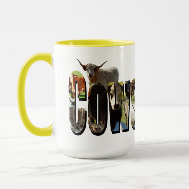 Kor Bild Logotyp med katt Bilder. Mugg (Vänster)