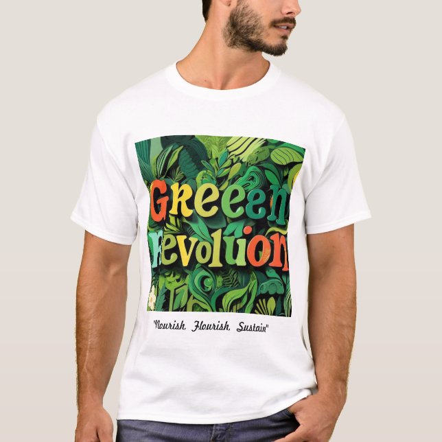 "Kor, blommor, underkläder" T Shirt (Framsida)
