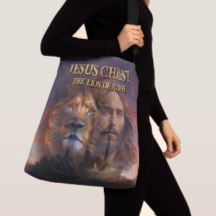 Kor-Body Bag Jesus Kristus, Judahs Lejon Axelväska