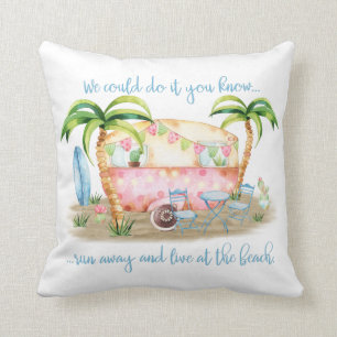 "Kör bort och bo på den strand" - camparehusvagnen Kudde