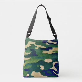 Kor-brödtext för Camo Print Tote Bag Axelväska