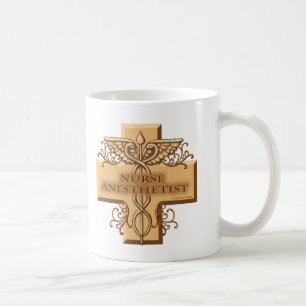 Kor Caduceus Nurse Anesthetist Kaffemugg