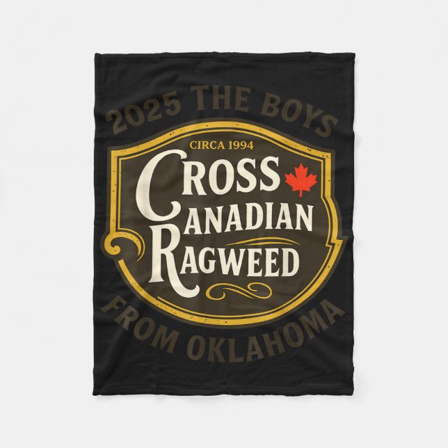 Kor Canadian Ragweed Boys from Oklahoma Conc Fleecefilt (Framsidan)