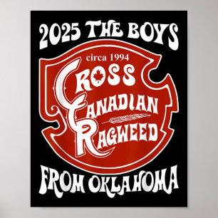 Kor Canadian Ragweed Boys from Oklahoma Conc Poster