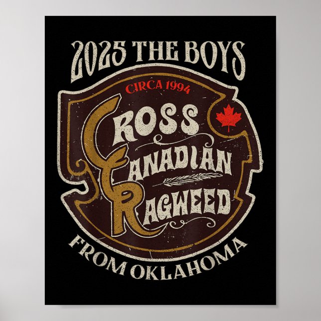 Kor Canadian Ragweed Boys from Oklahoma Conc Poster (Framsidan)