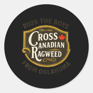 Kor Canadian Ragweed Boys from Oklahoma Conc Runt Klistermärke