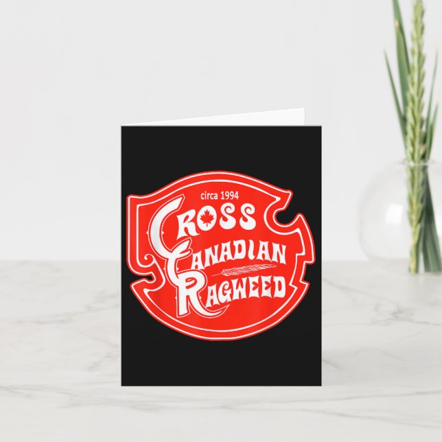 Kor Canadian Ragweed Kort (Framsida)