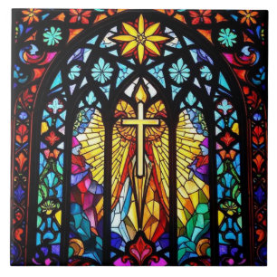 Kor Christian Faith Art Kakelplatta
