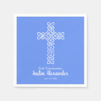Kor | CornblommBlue Communion Baptism Christen