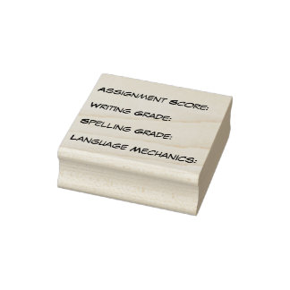 Kor-Curriculum Grading Frimärke Stämpel