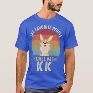 Kör Cute Corgi Lo T Shirt