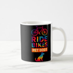 Kör Cyklar Knulla Hundar Cykel Cykla Cyklar Hund K Kaffemugg