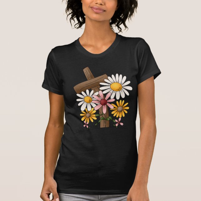 Kor Daisy Shirt Tee Shirt (Framsida)