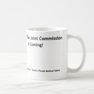 Kör den gemensamma kommissionen är kommande! kaffemugg