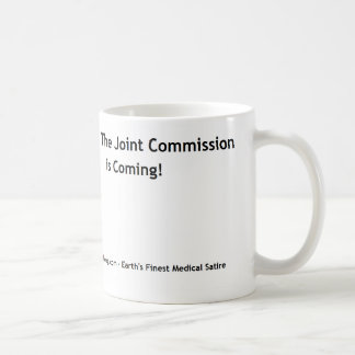 Kör den gemensamma kommissionen är kommande! kaffemugg