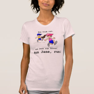 Kör den Jane springan! Sport-Tek SS Tee