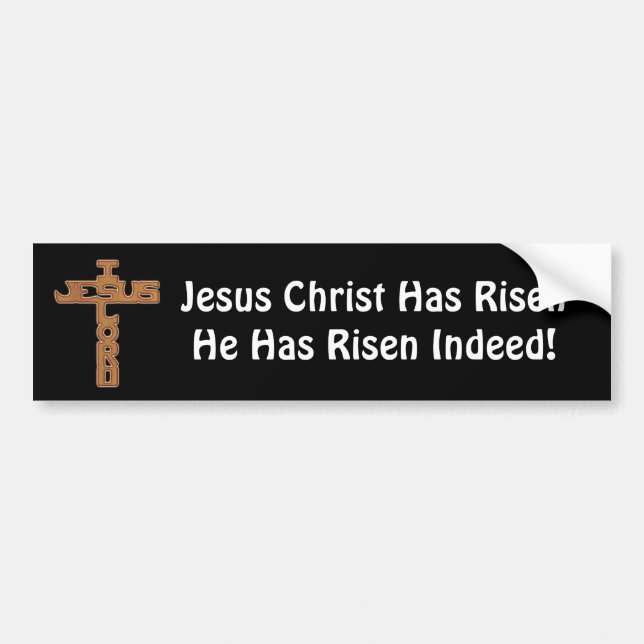 Kor den Jesus Kristus har uppstiget Bildekal (Framsidan)