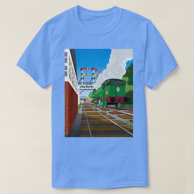 Kör den lilla motorn t shirt (Design framsida)