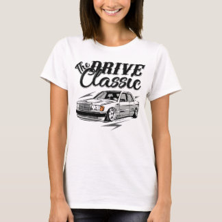 Kör det klassiska MERCEDES W201 190E T Shirt