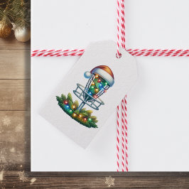 Kör disken till och från jul presentetikett