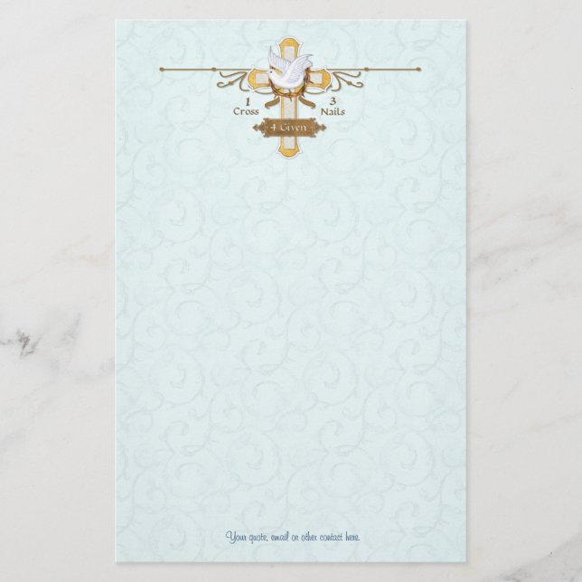 Kor Dove 4 given Brevpapper (Framsida)