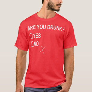 Kör du Roligten Ja, ingen kryssruta i Party T Shirt