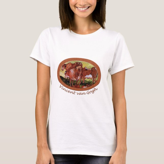 Kor efter Jordaens Vincent van Gogh T Shirt (Framsida)