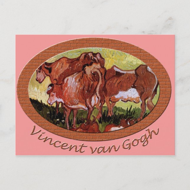 Kor efter Jordaens Vincent van Gogh Vykort (Framsida)