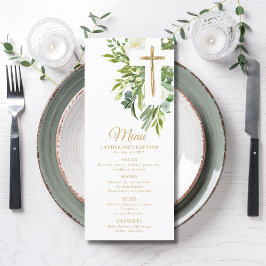 Kor Elegant Baptism i Blommigten Botanical Meny