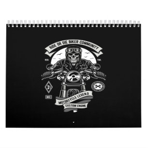 kör eller dö biker motorcykellegend kalender