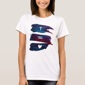 Kor Equals Kärlek - Christian Women's T-Shirt