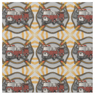 Kor Firelångtradare Firefighter Fabric Tyg