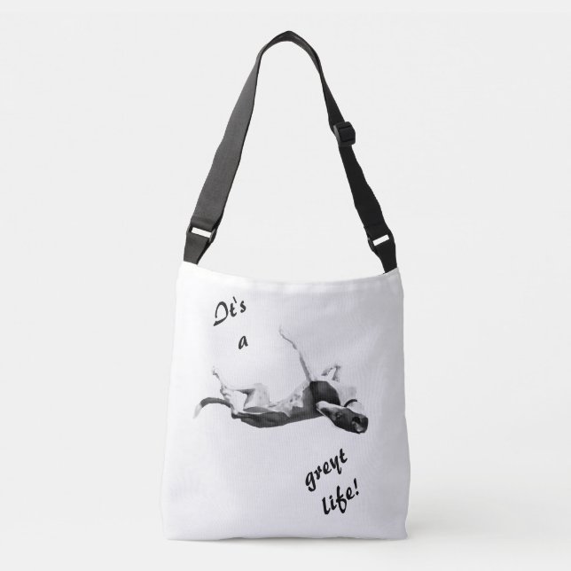 Kor för den Greyt livvinthunden förkroppsligar Axelväska (Framsida)