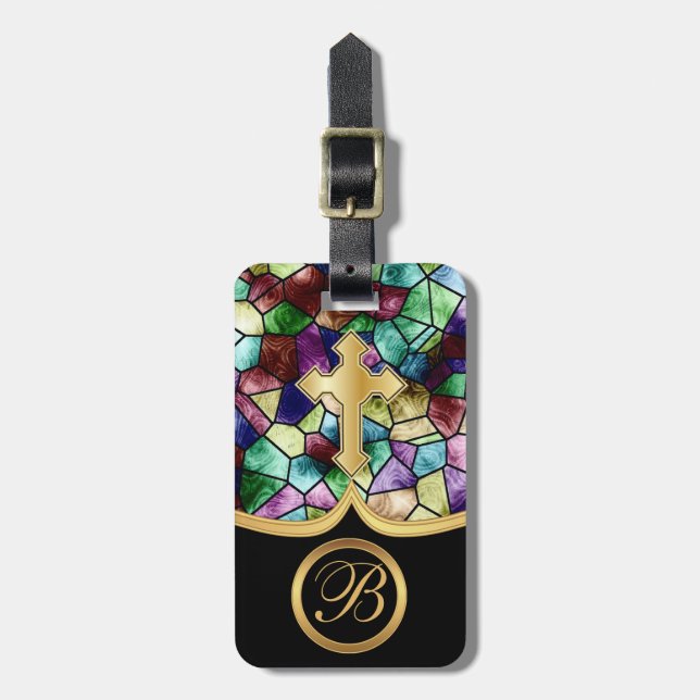 Kor för exponeringsglas | för mosaikabstraktfläck bagagebricka (Vertikal Framsida)