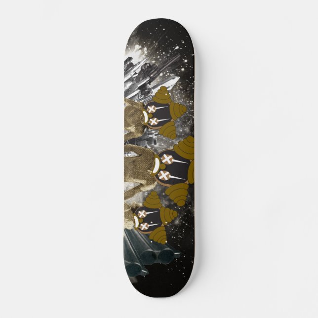 Kör för utrymmet skateboard bräda 21,5 cm (Framsida)