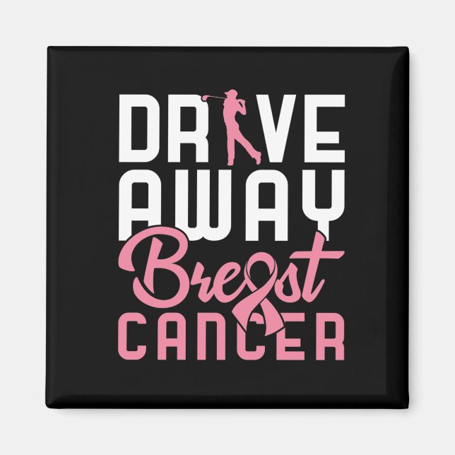 Kör förbi bröstcancer magnet (Framsidan)